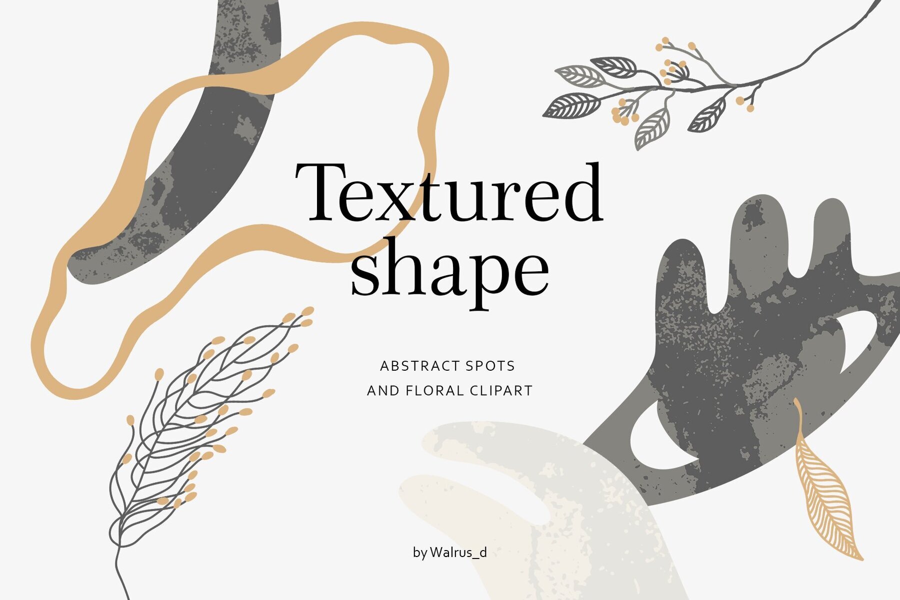 Textured Vector Shapes 1