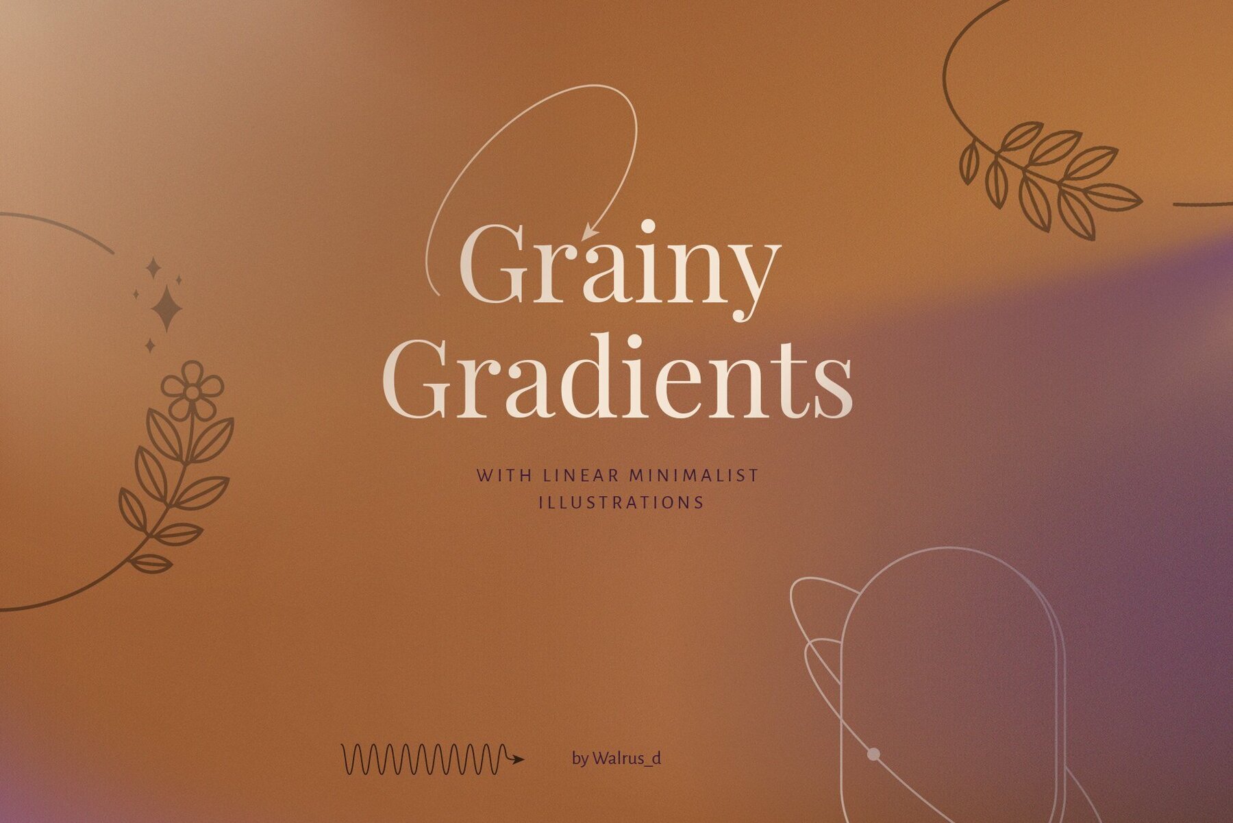 Grainy Gradients with Linear Shapes 1