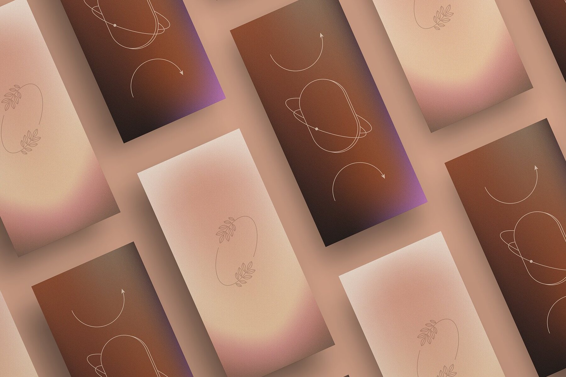 Grainy Gradients with Linear Shapes 11