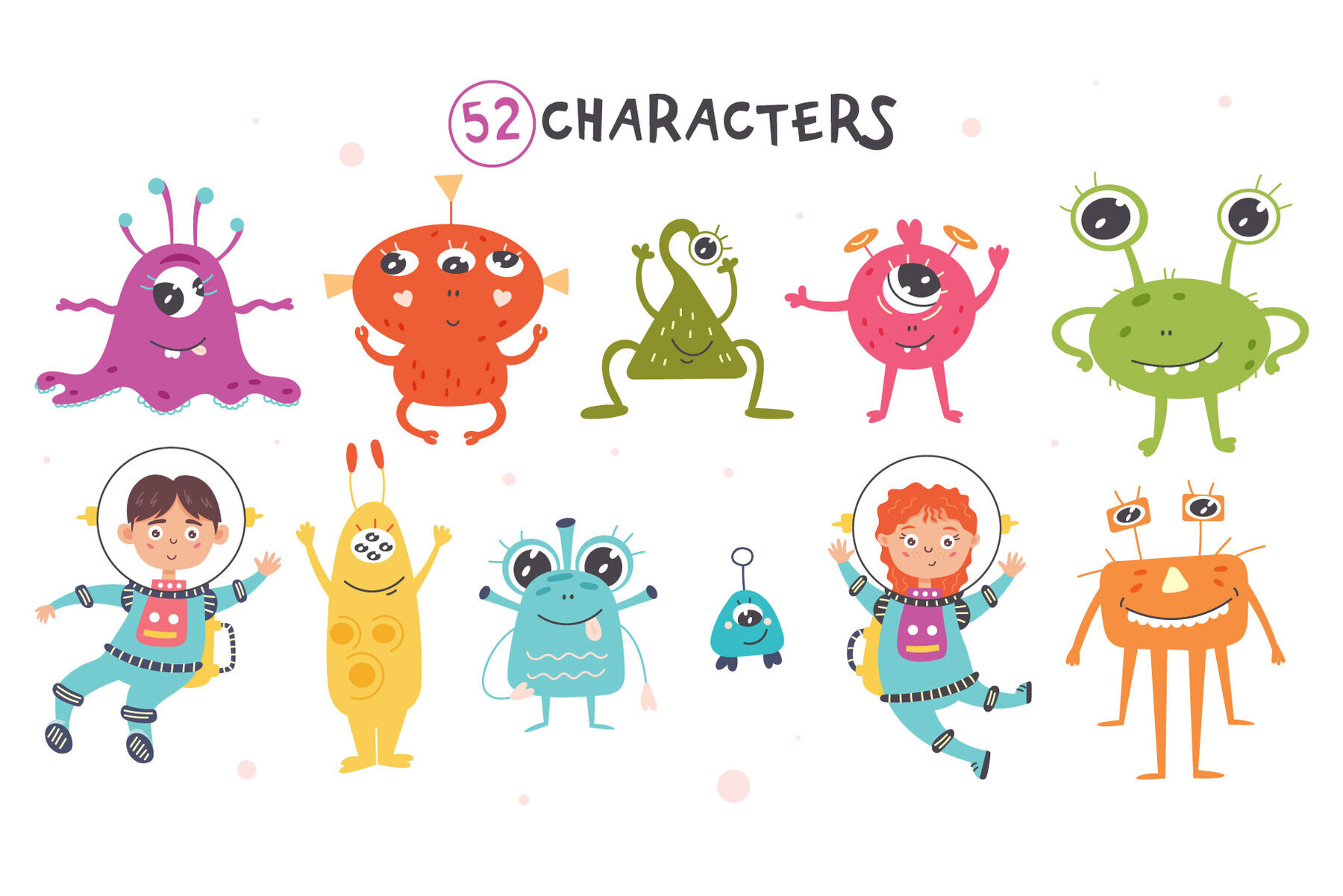 Cute Space Vector Collection 2