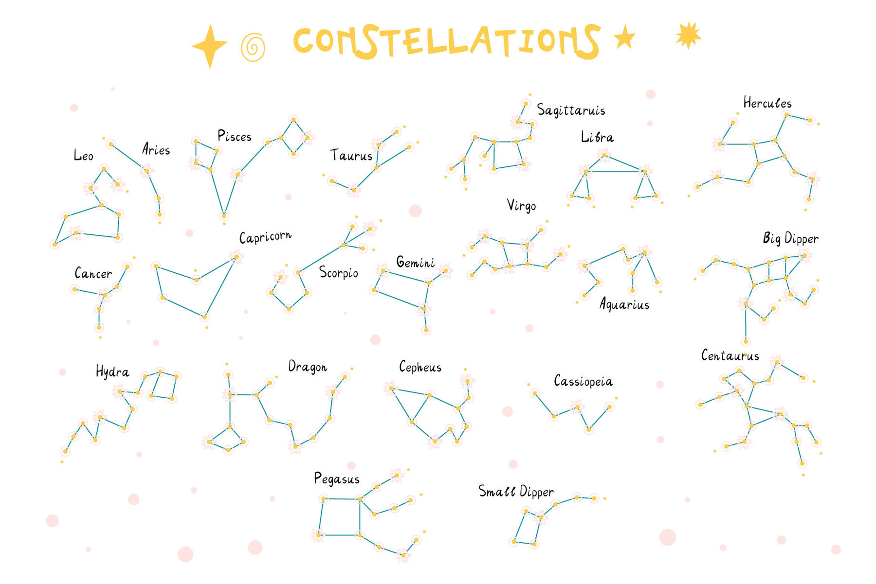 Cute Space Vector Collection 6