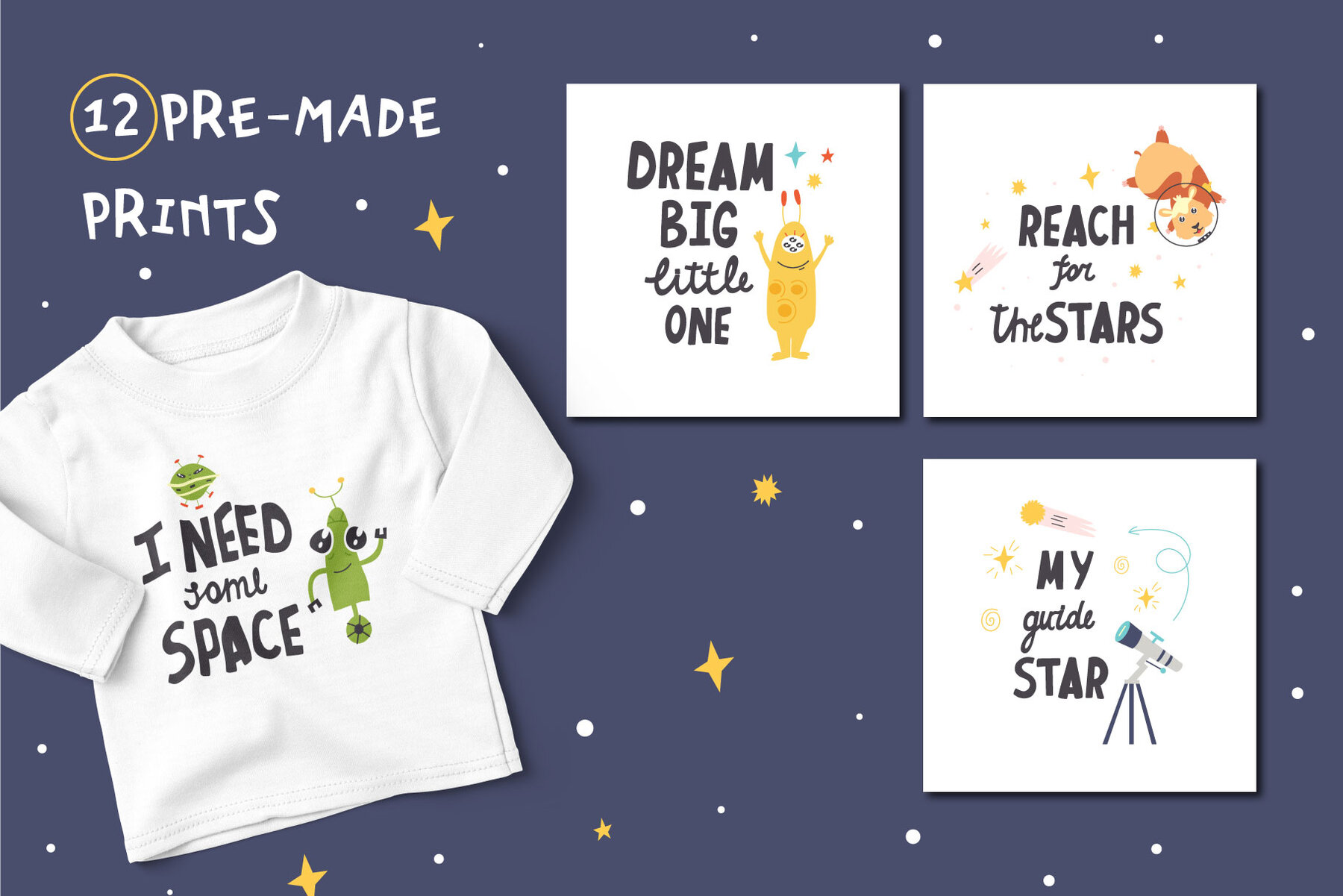 Cute Space Vector Collection 10