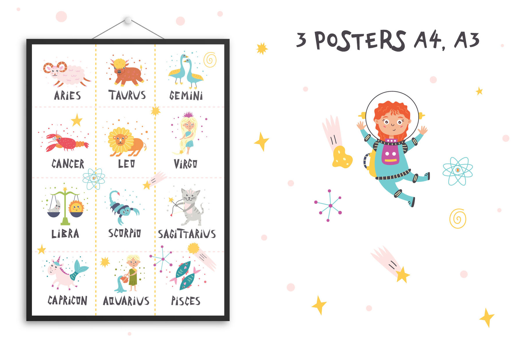 Cute Space Vector Collection 17