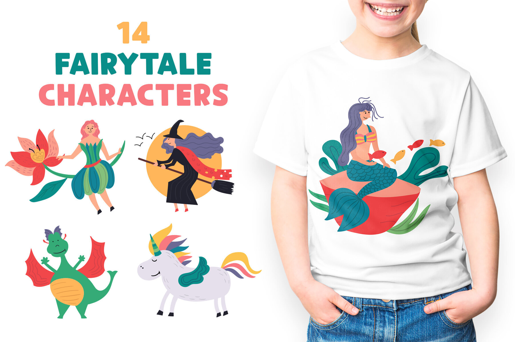 Hand Drawn Fairytale Character 3