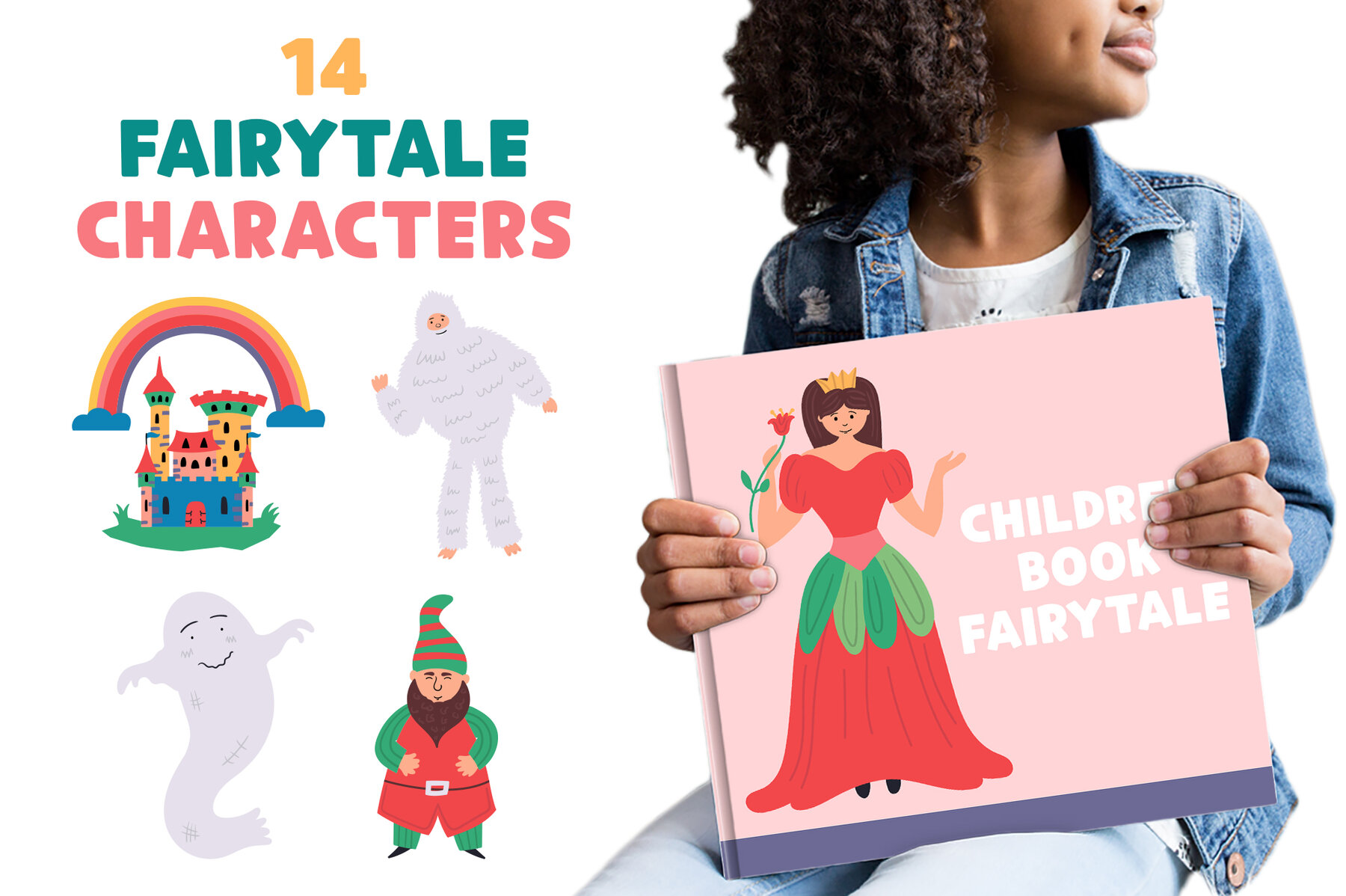 Hand Drawn Fairytale Character 5