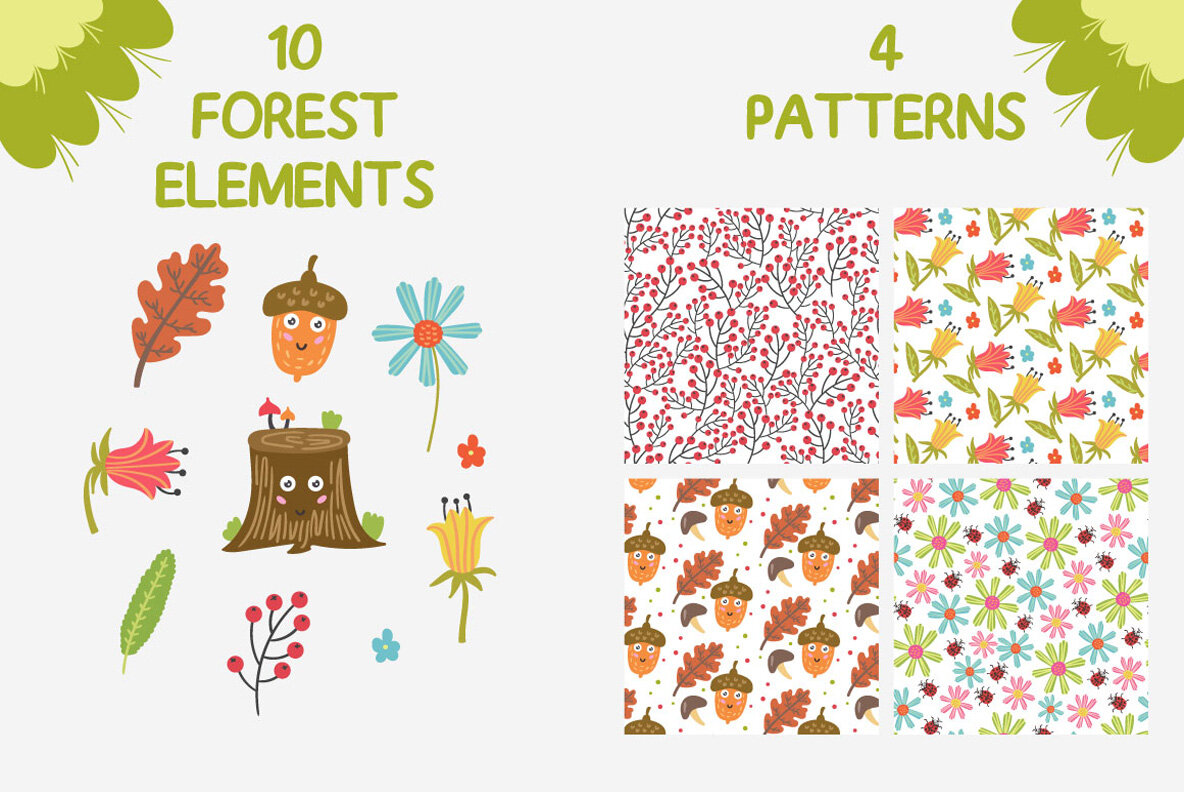 Forest Friends Animals 4