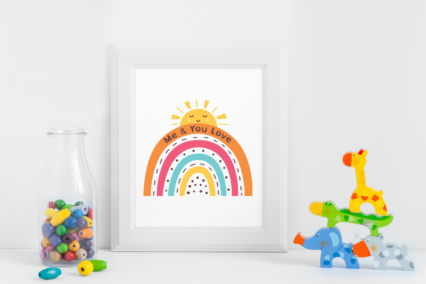 Baby Colorful Rainbow 3