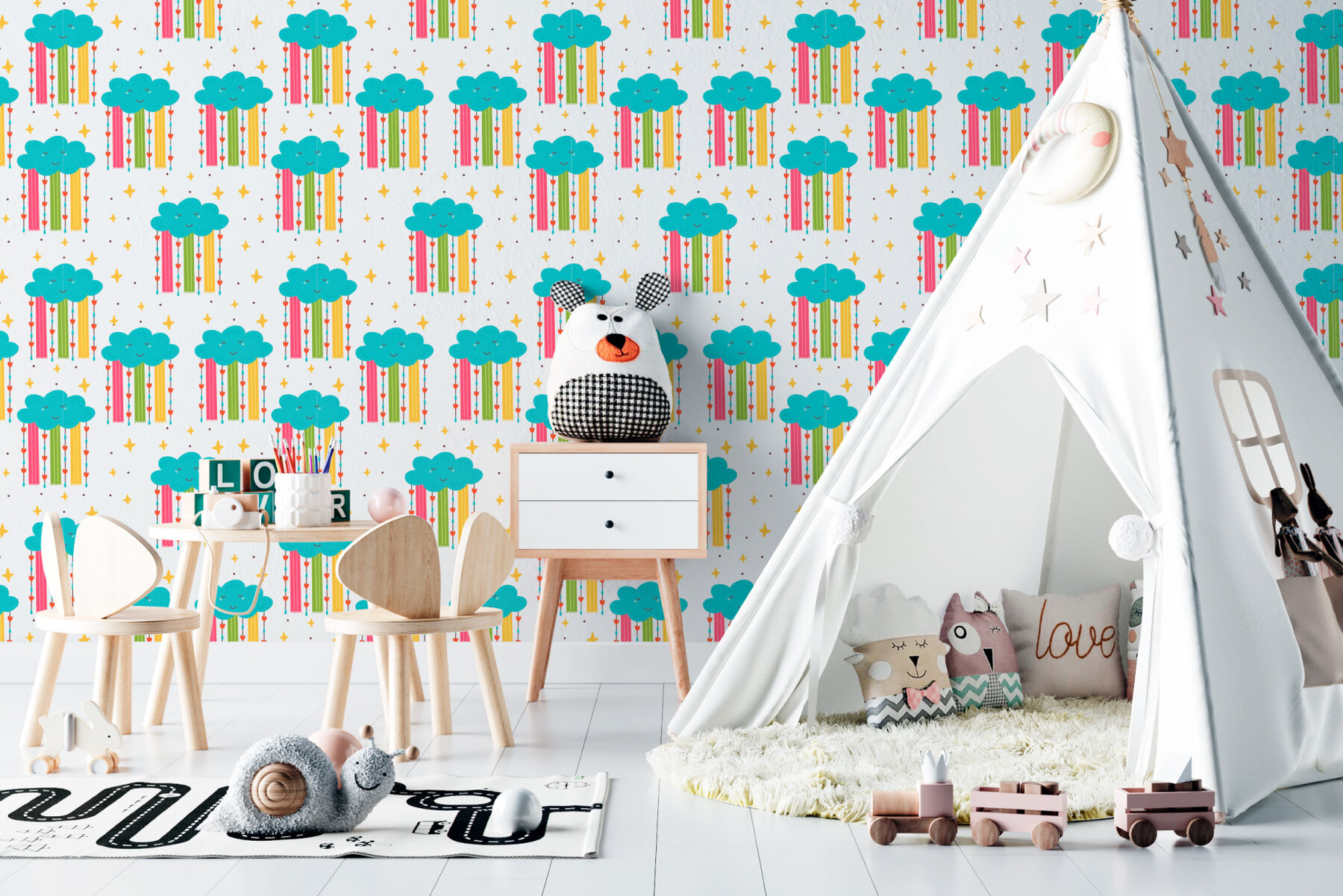 Baby Colorful Rainbow 8