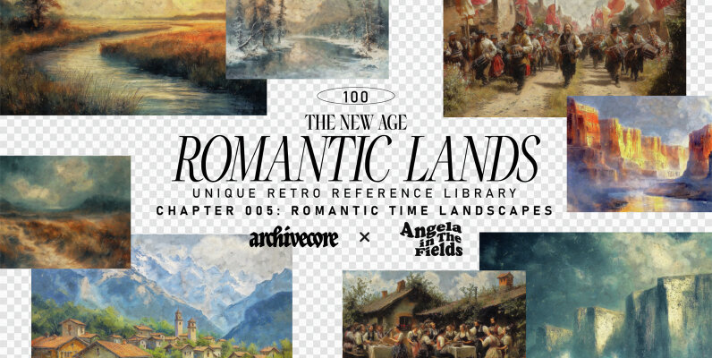 Romantic Lands Vintage Backgrounds