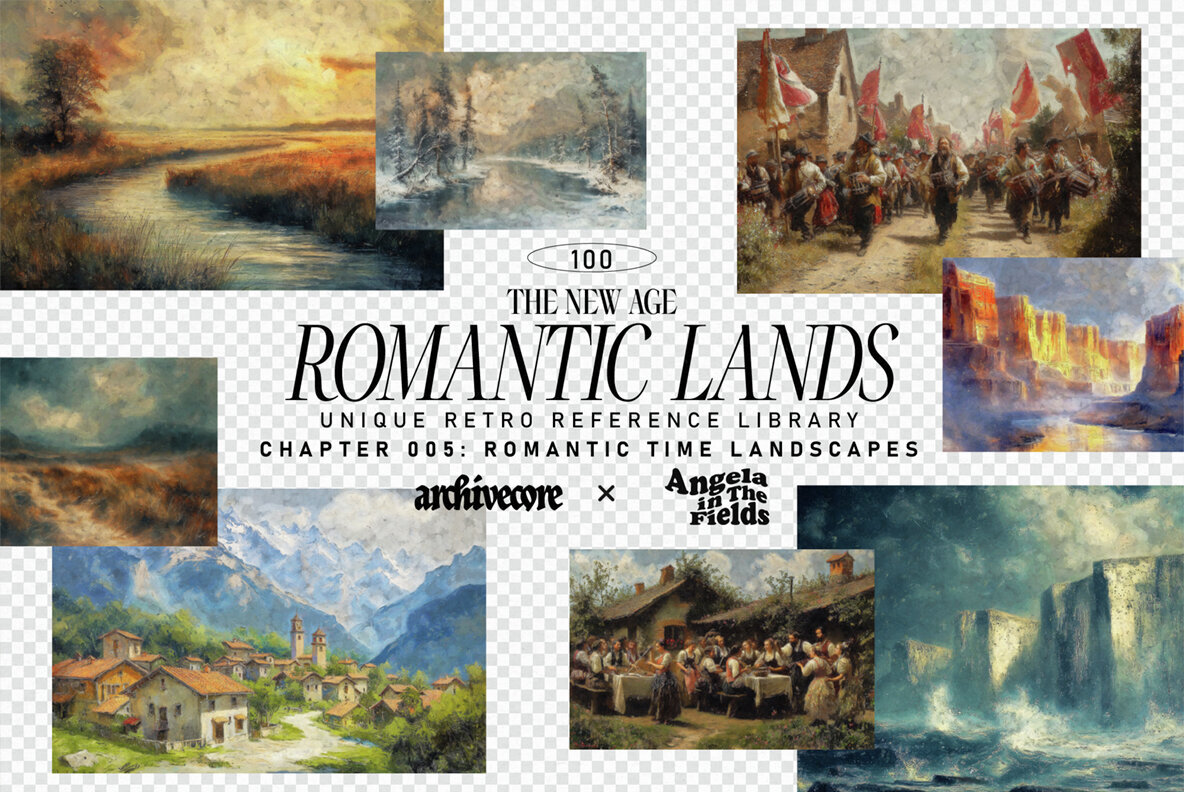 Romantic Lands Vintage Backgrounds 1