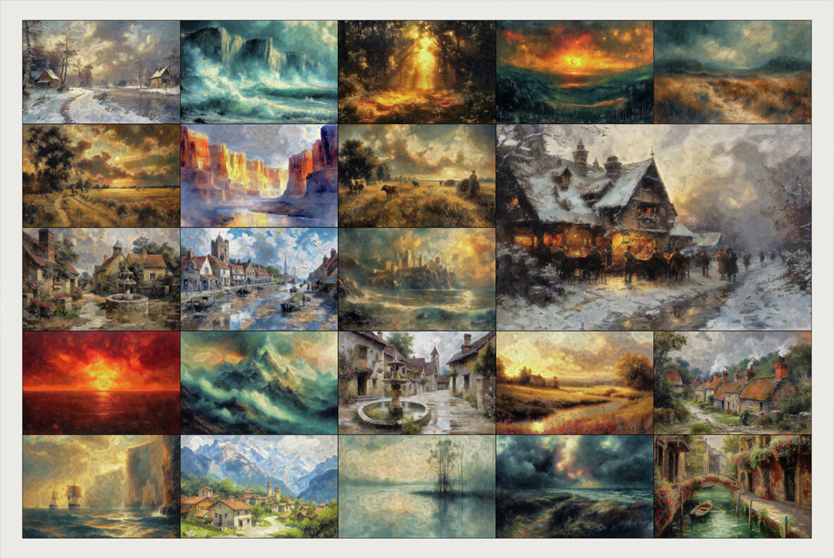 Romantic Lands Vintage Backgrounds 9