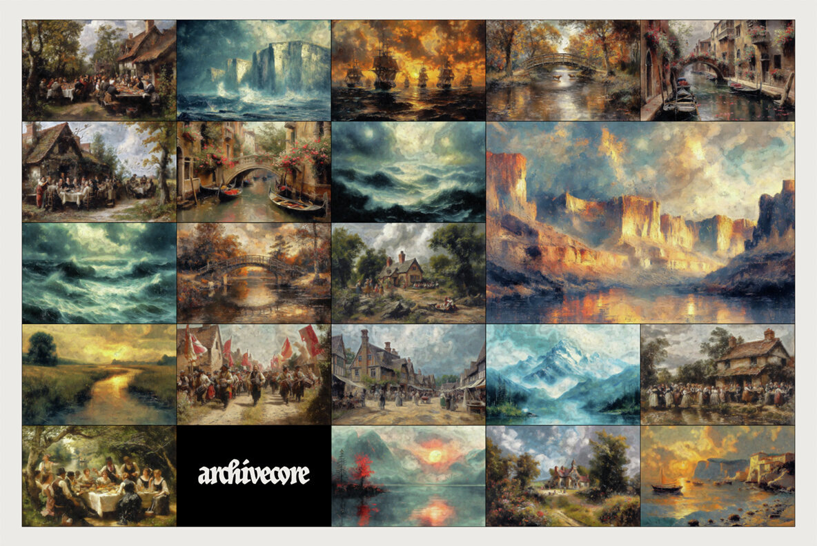 Romantic Lands Vintage Backgrounds 13