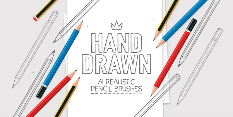 Realistic Pencil Brushes