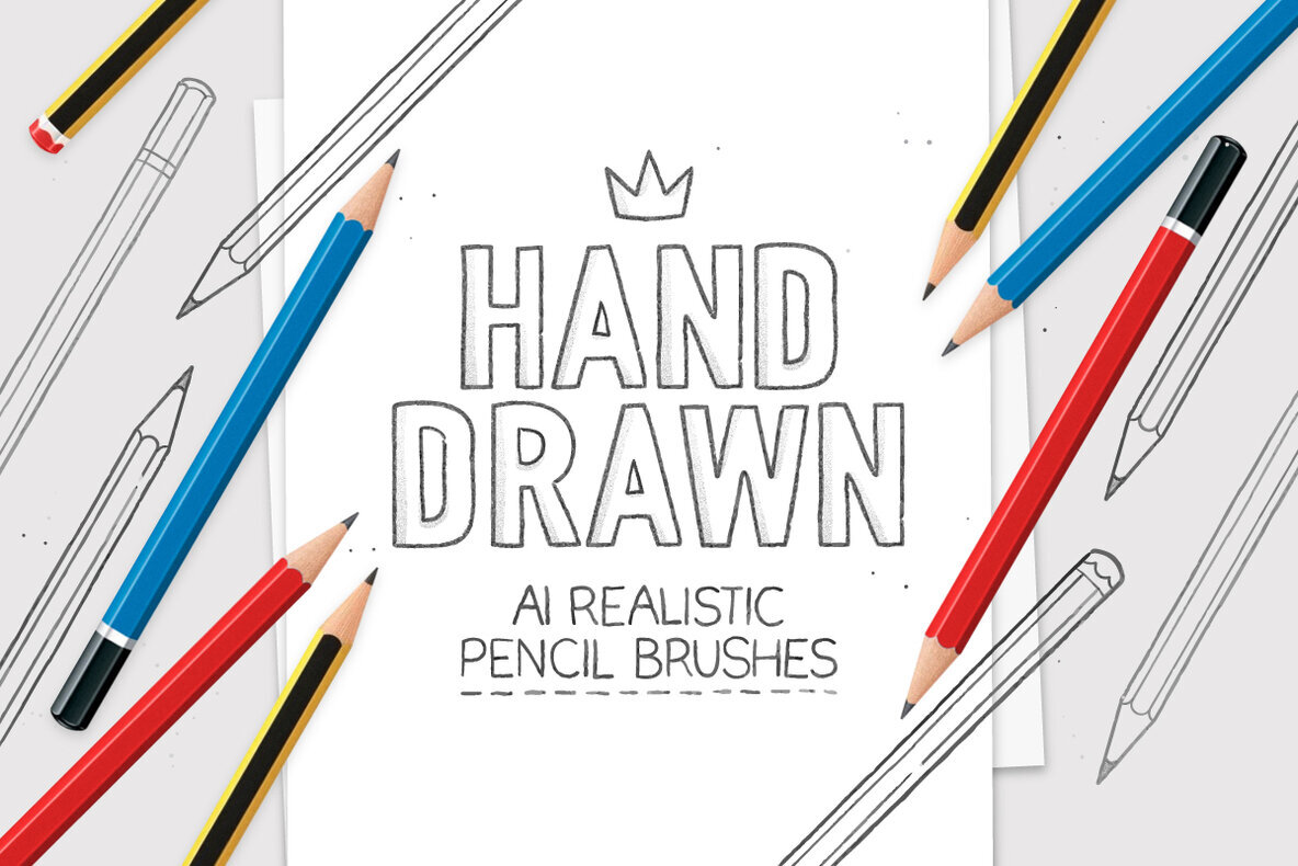 Realistic Pencil Brushes 1
