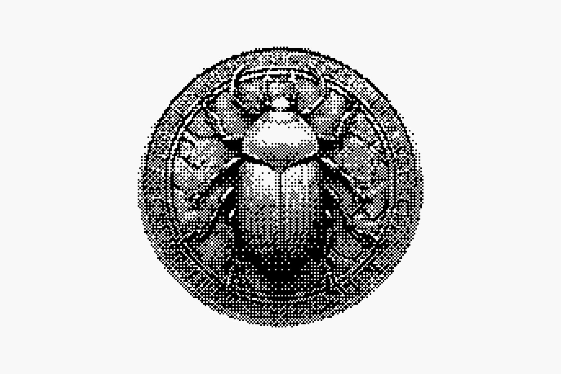 Dithering Bitmap Vector Shapes Collection 16