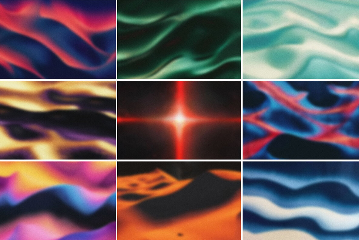 30 Abstract Cosmic Galaxy Backgrounds 3