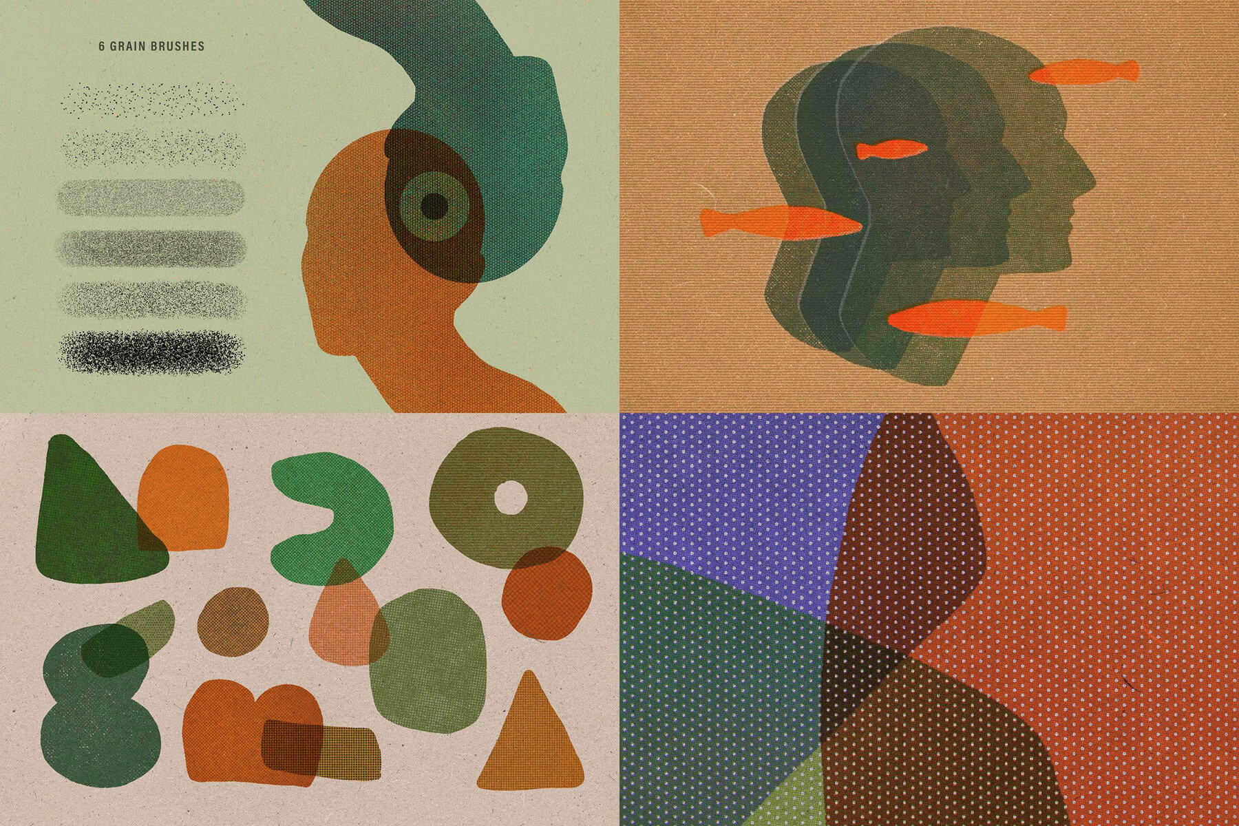 18 in 1 Procreate Brushes Bundle 14