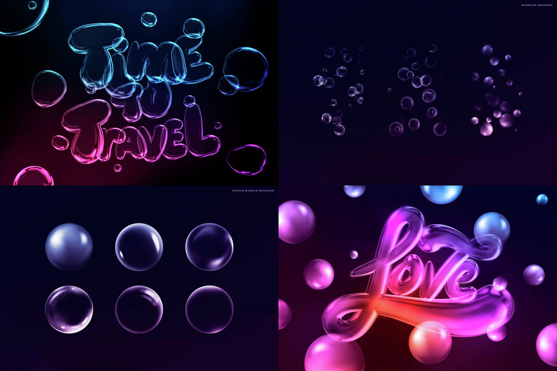 18 in 1 Procreate Brushes Bundle 20