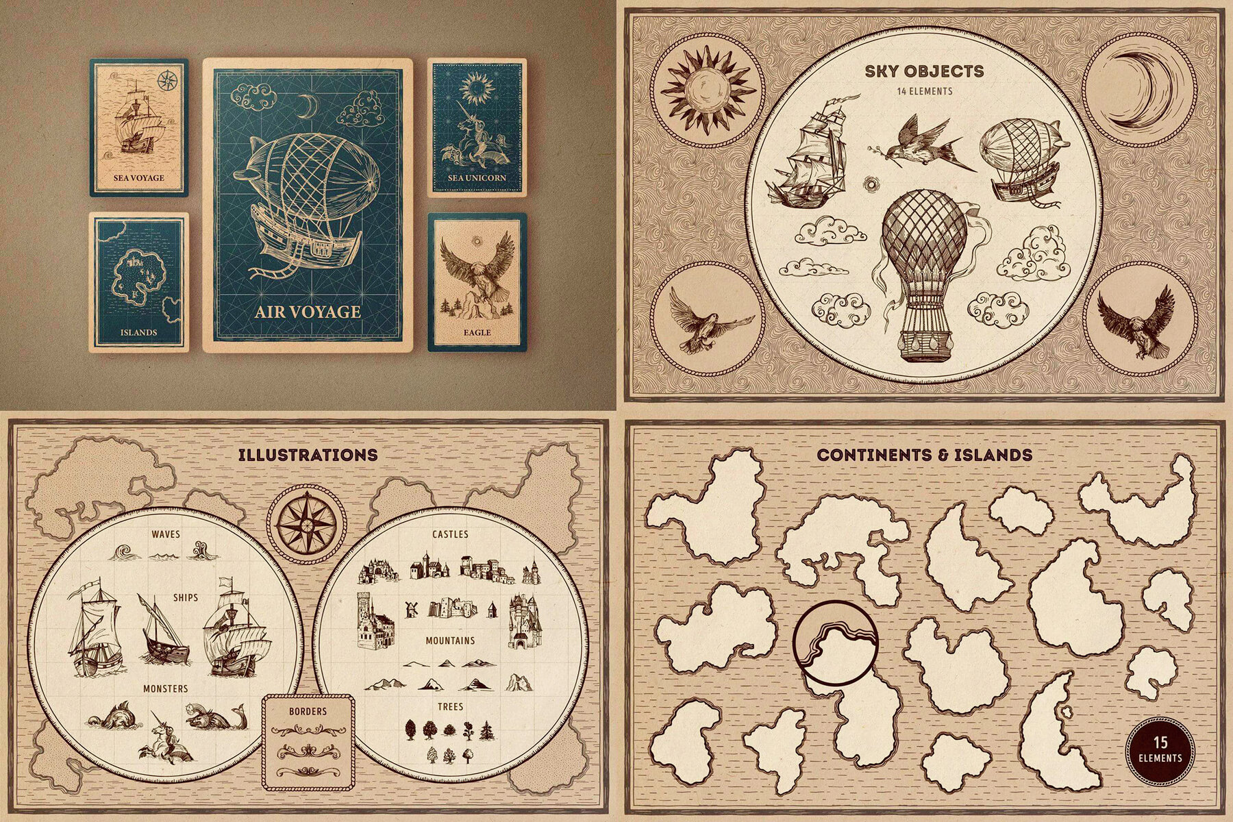 18 in 1 Procreate Brushes Bundle 34