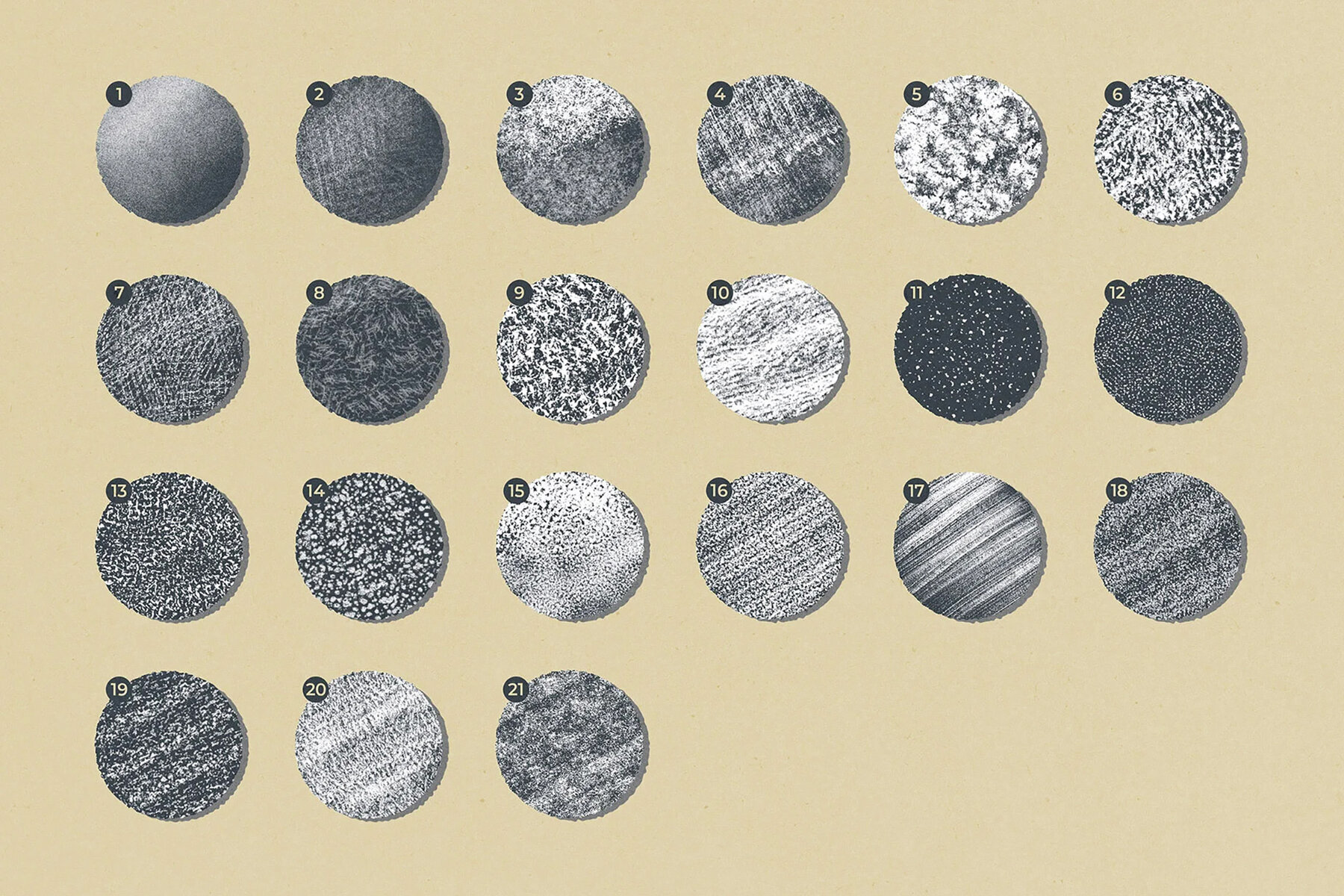 18 in 1 Procreate Brushes Bundle 49