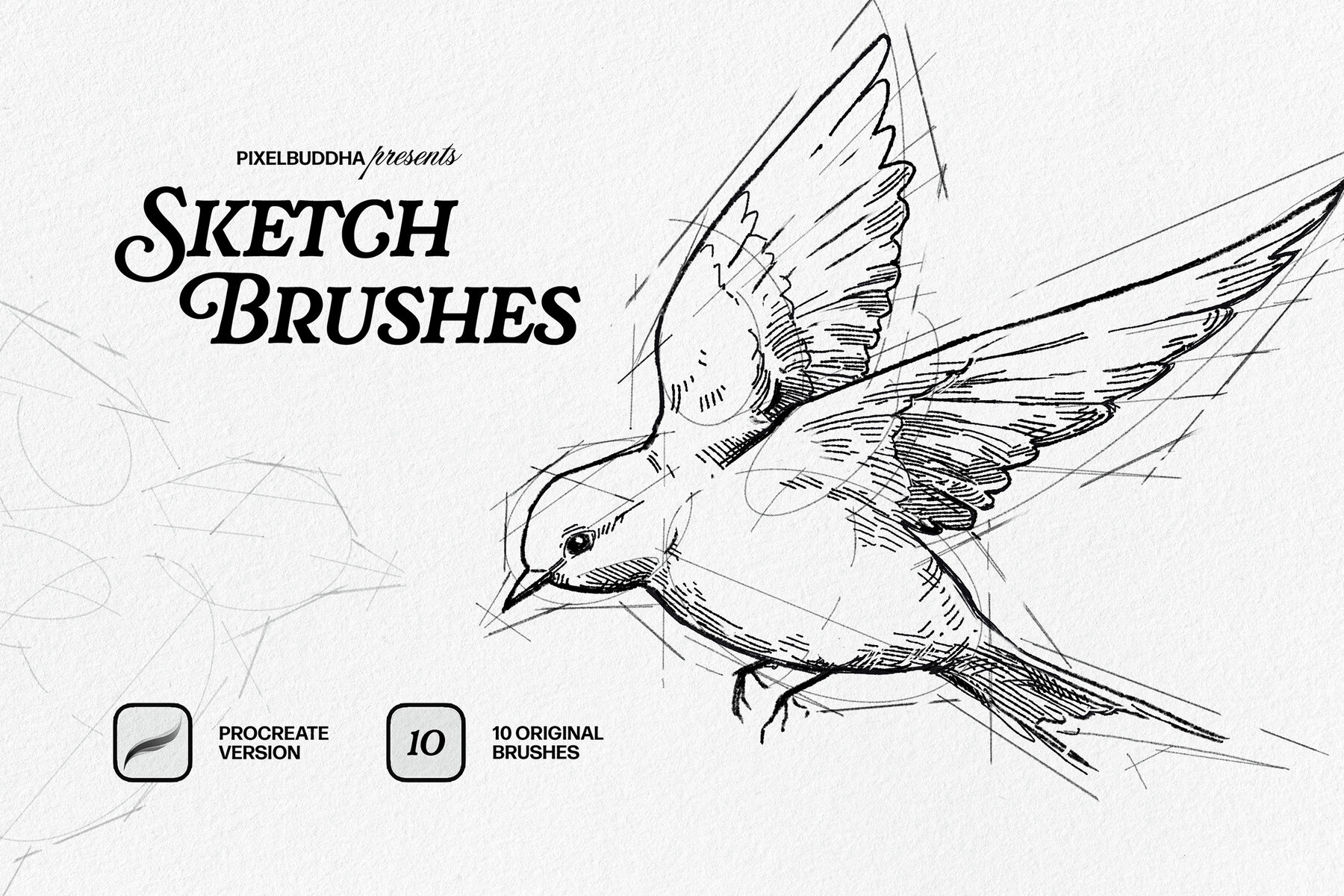 18 in 1 Procreate Brushes Bundle 50