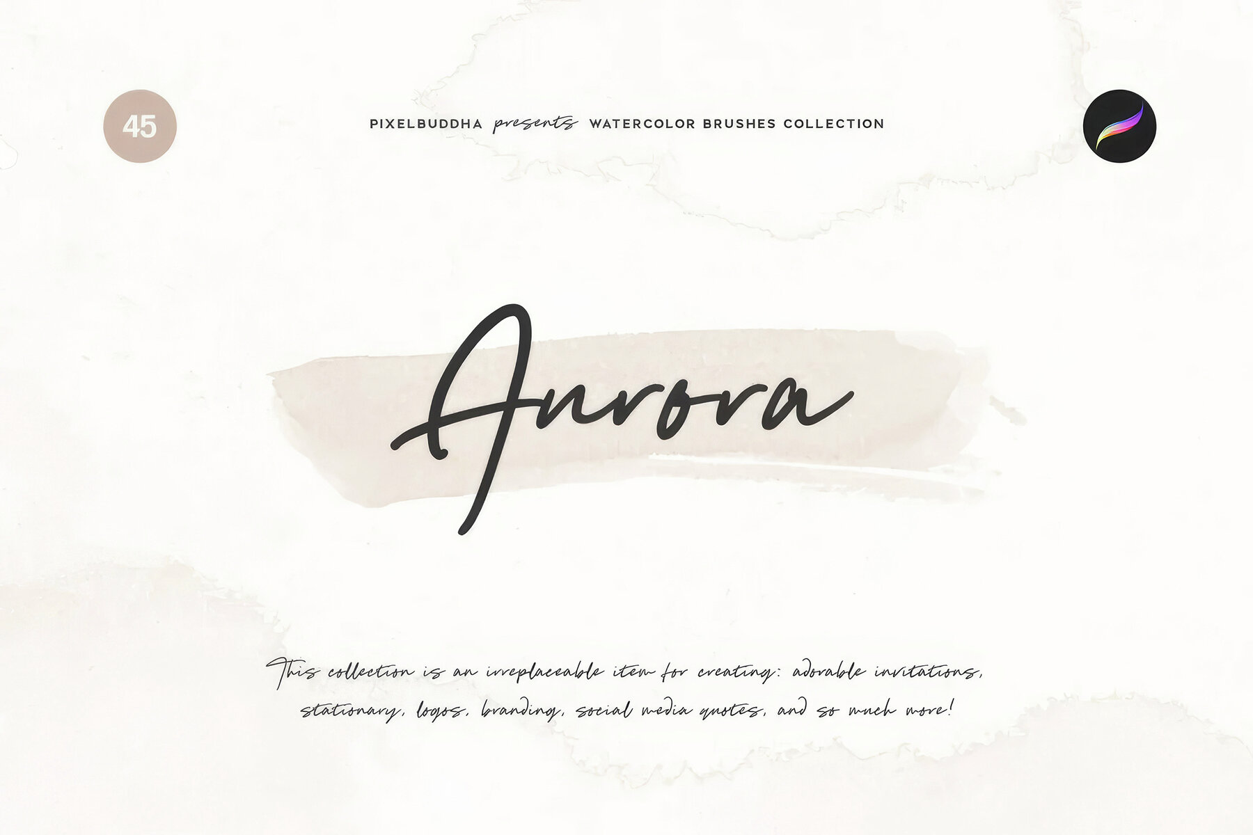 18 in 1 Procreate Brushes Bundle 52