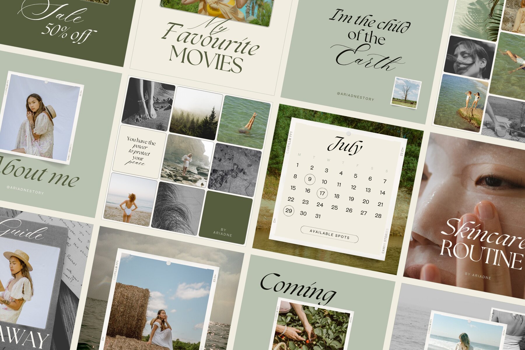 Slow Life Social Media Templates 8
