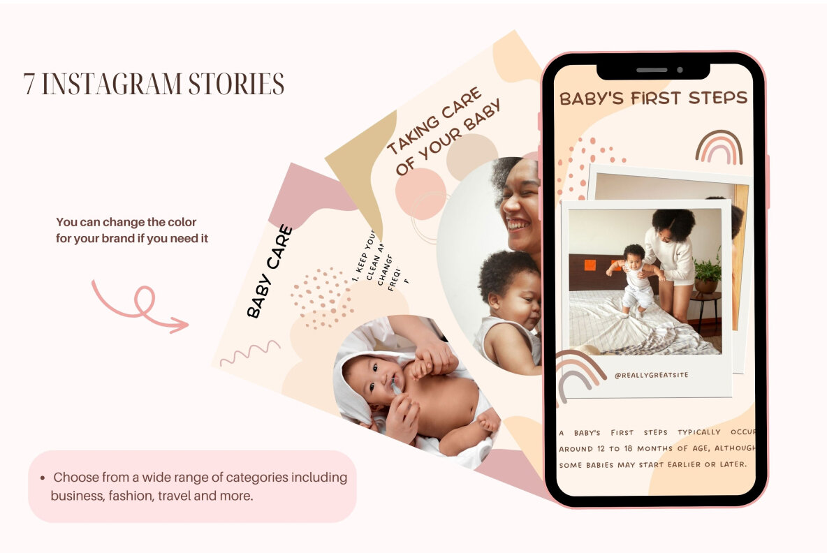 Baby Care Canva Social Media Templates 5