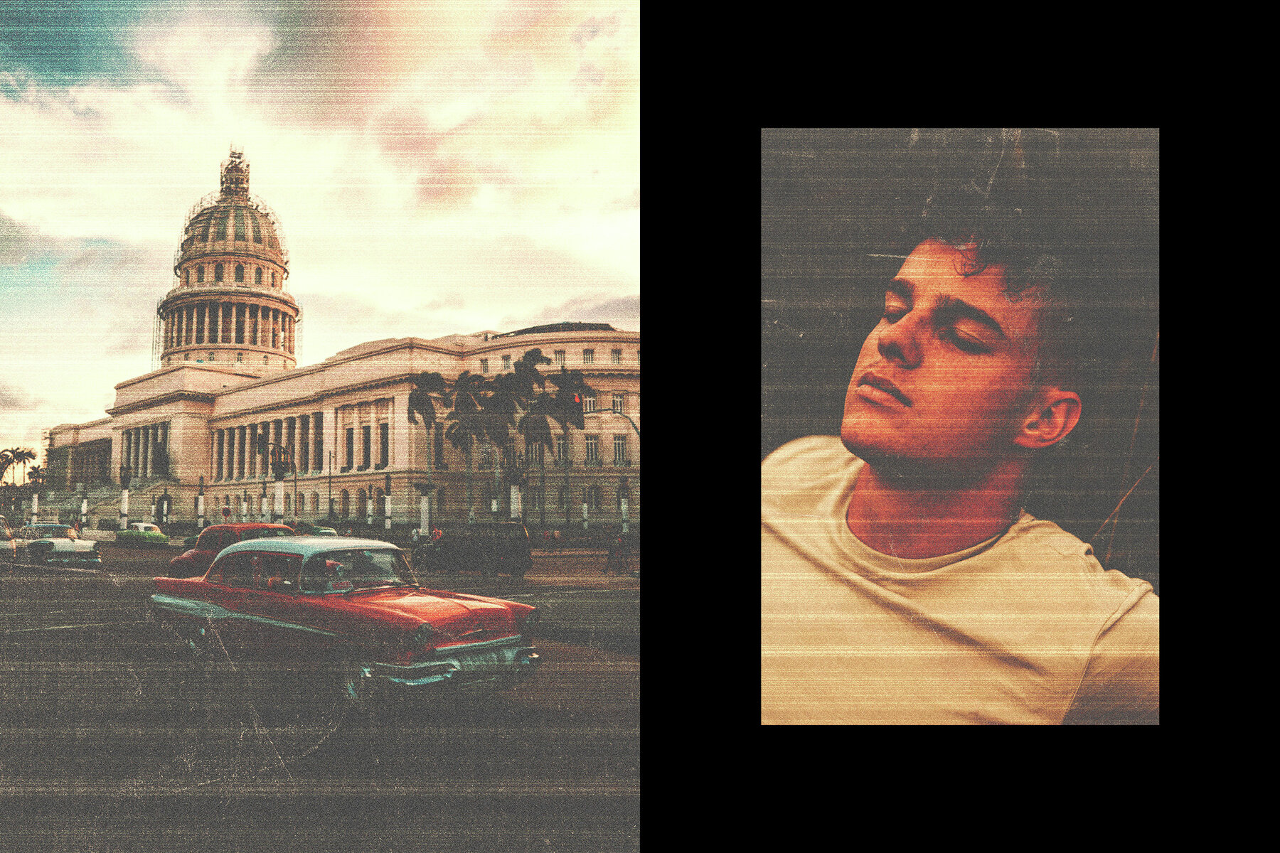 Vintage Scan Photo Effect 4