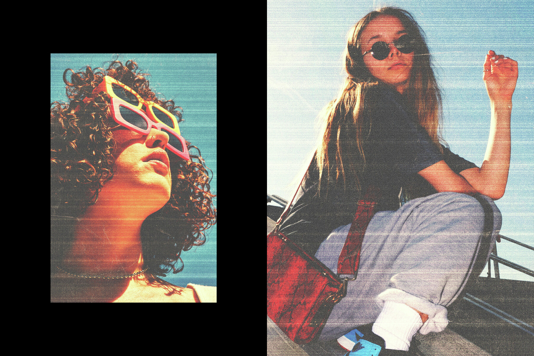 Vintage Scan Photo Effect 6