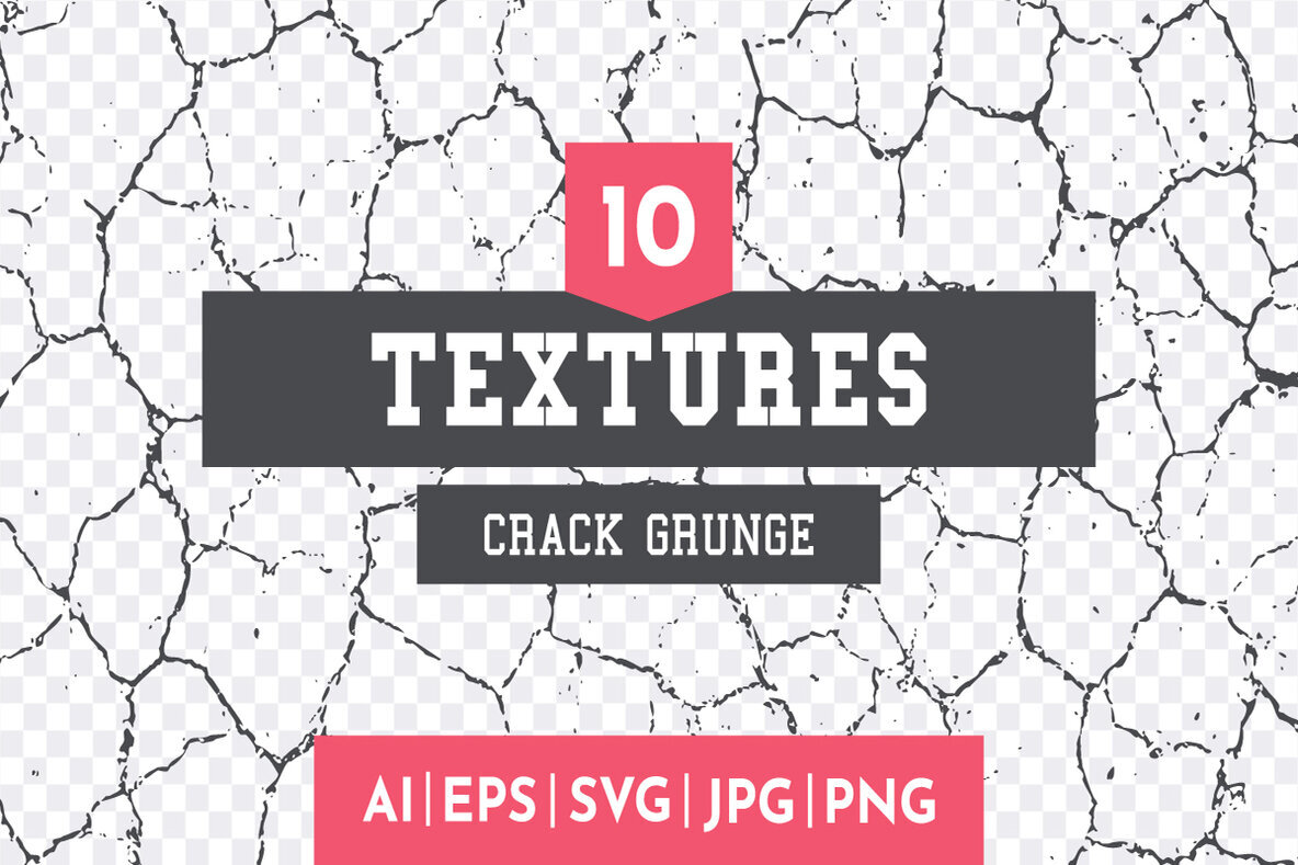 10 Grunge Crack Textures 1