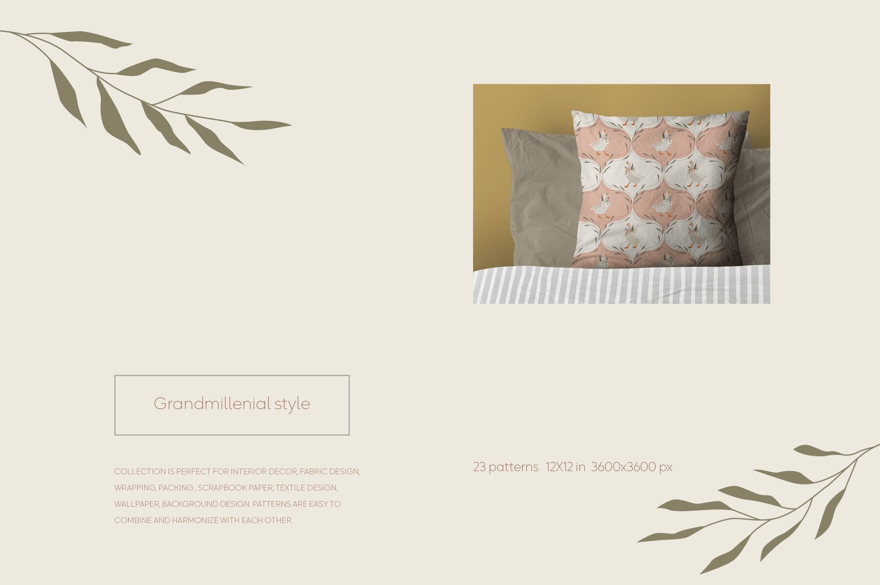 Grandmillenial geese set 7