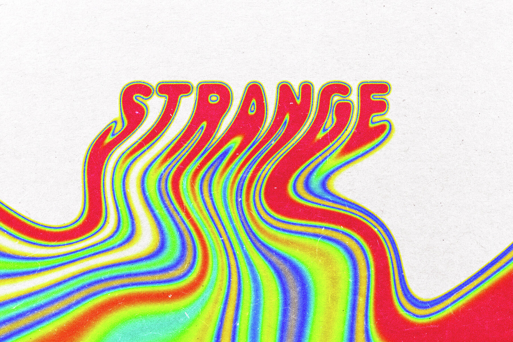 Colorful Melting Text Effect 2