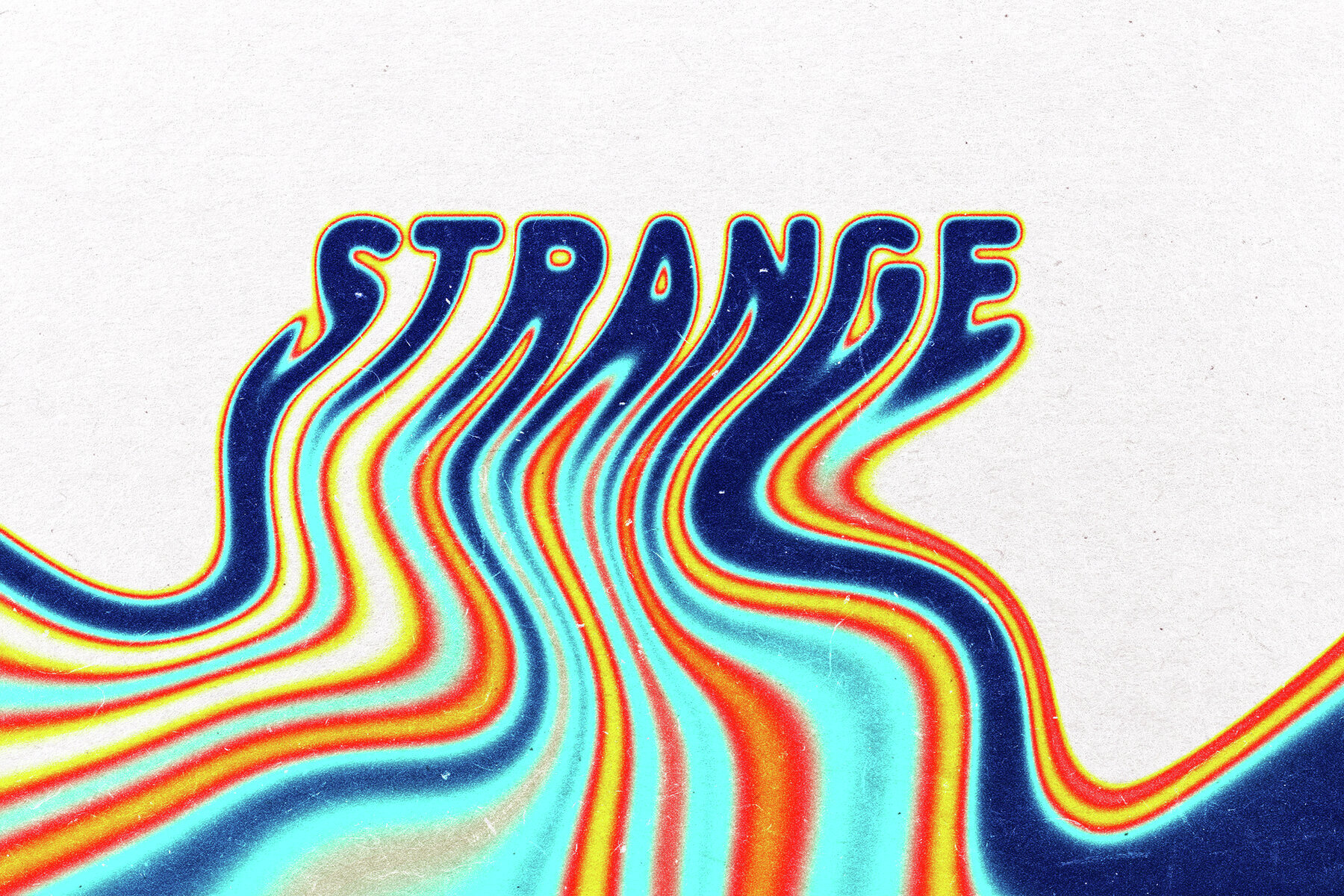 Colorful Melting Text Effect 3