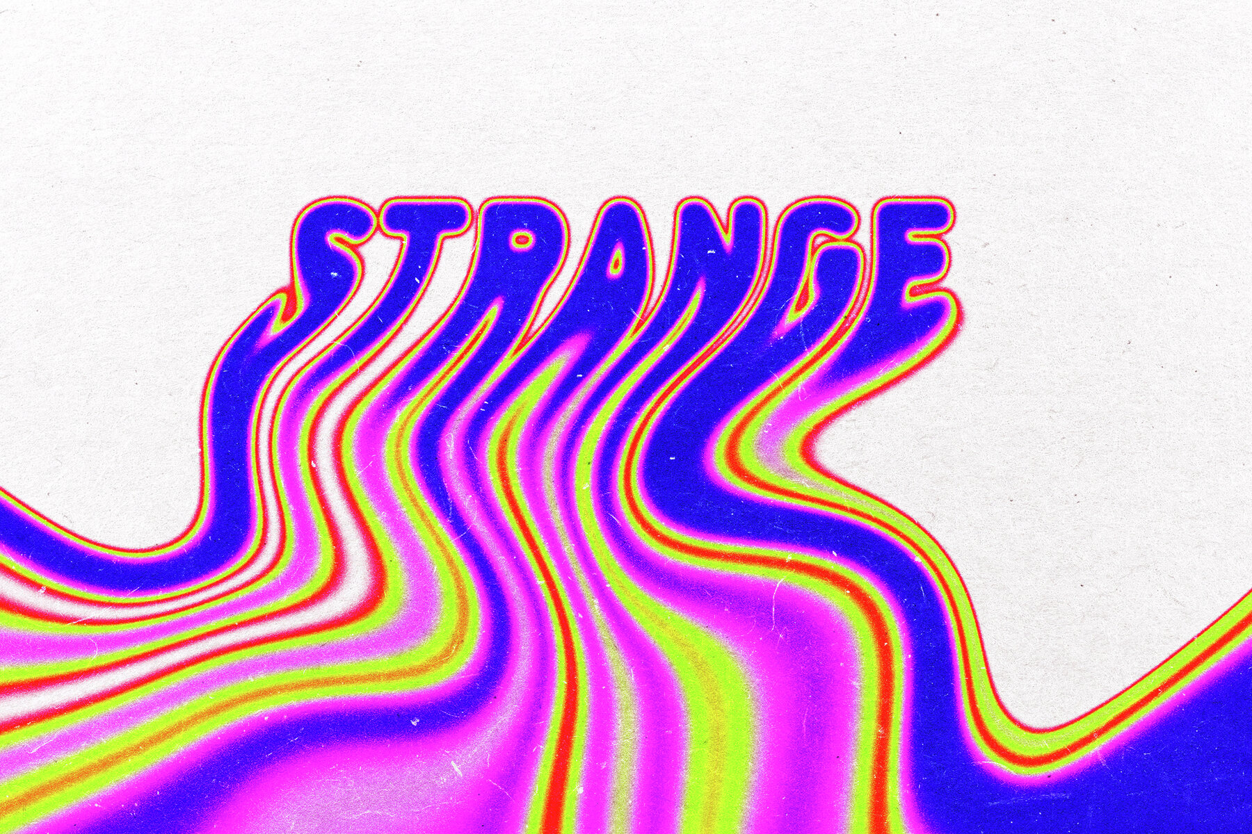 Colorful Melting Text Effect 4