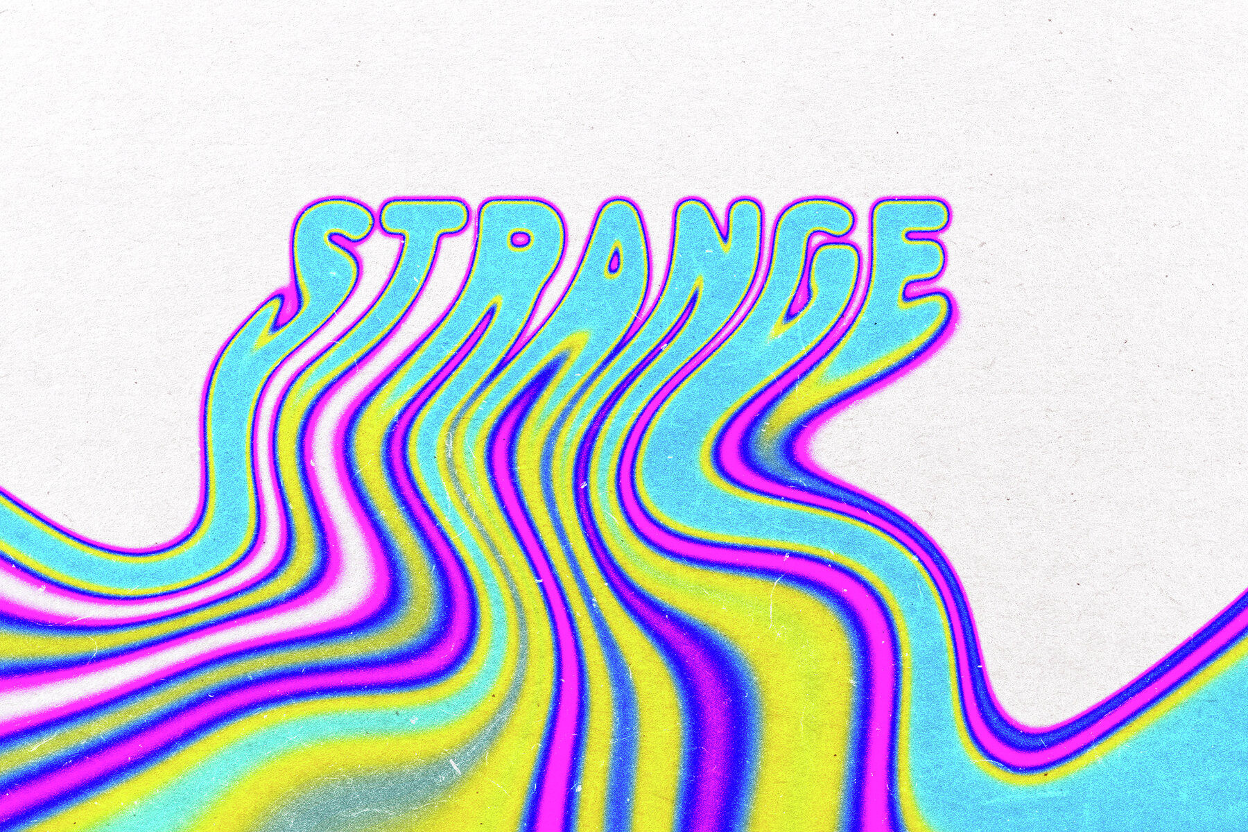 Colorful Melting Text Effect 5