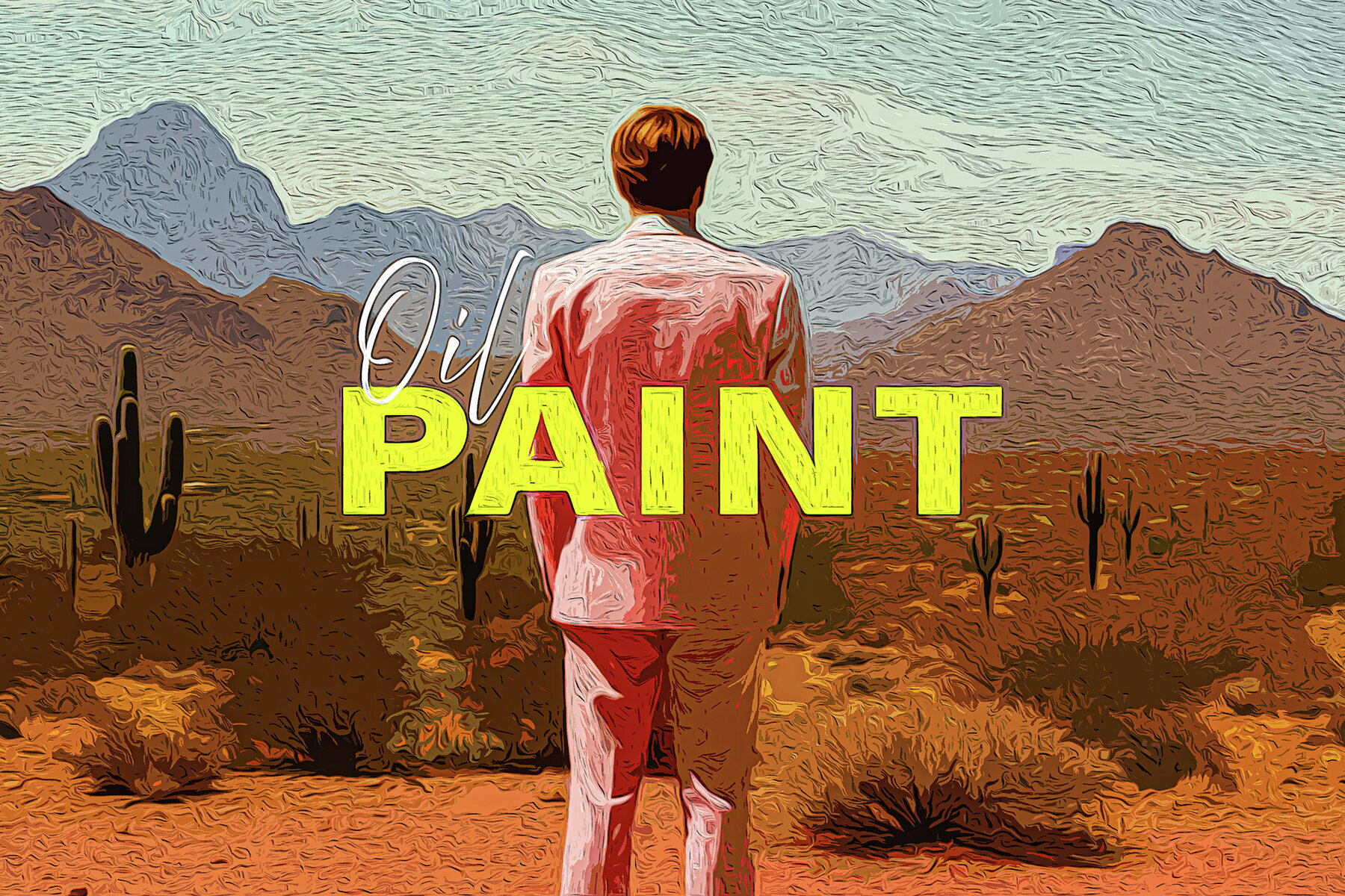 Painted Oil Photo Effect 1