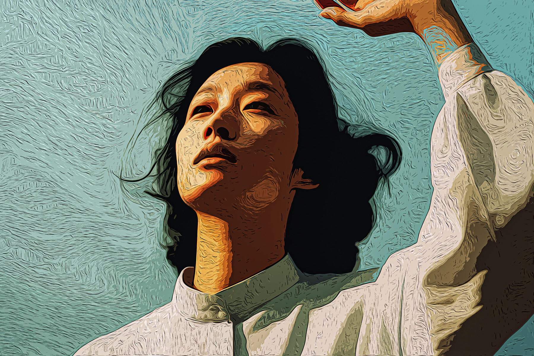 Painted Oil Photo Effect 5