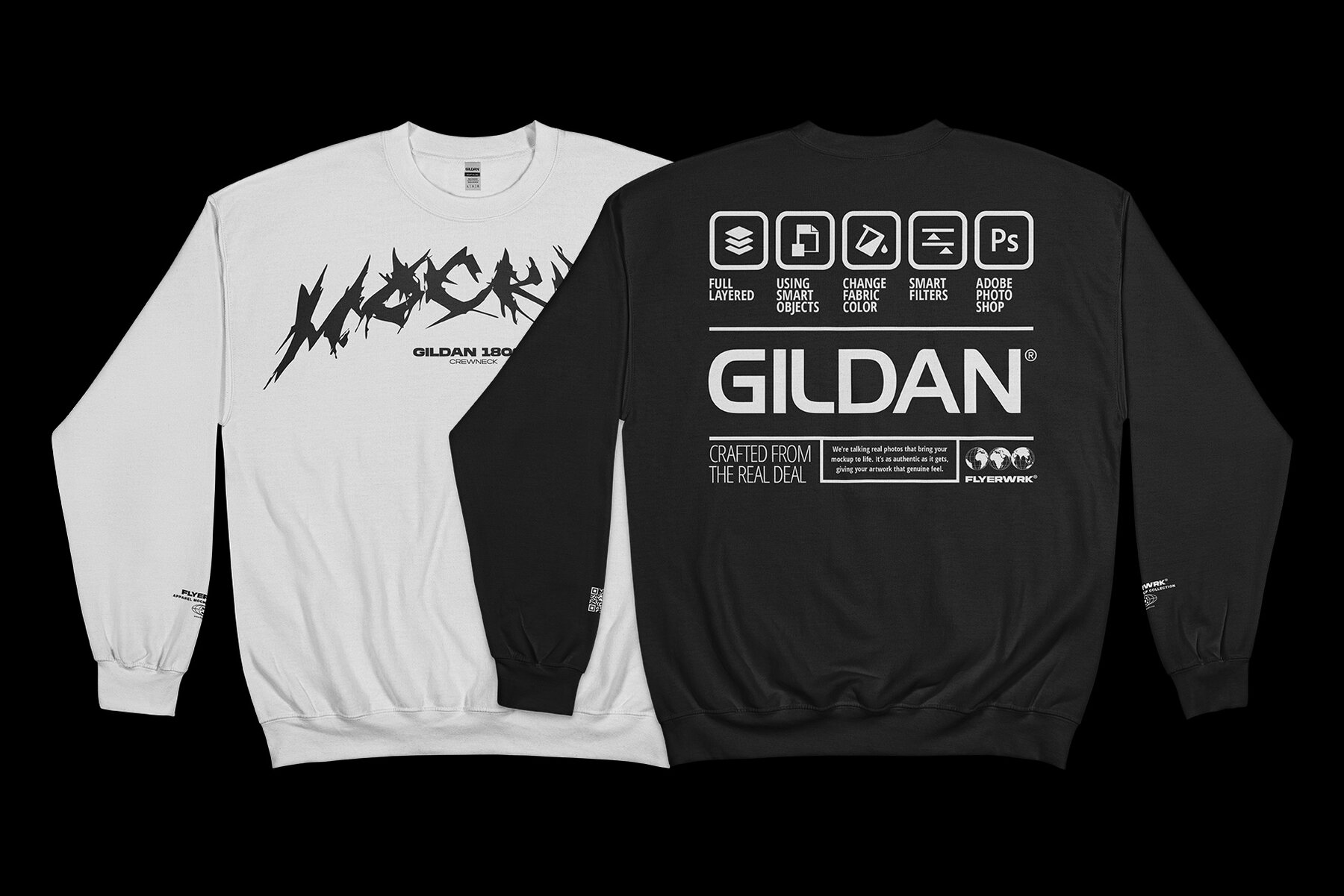 Gildan Crewneck Mockups 7