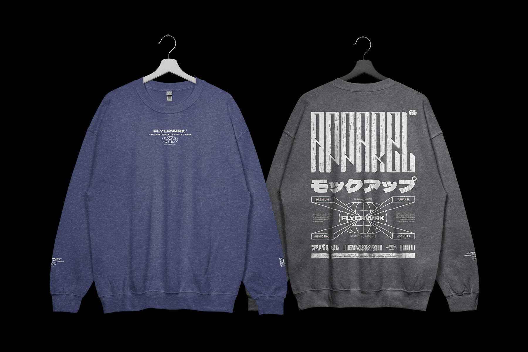 Gildan Crewneck Mockups 8
