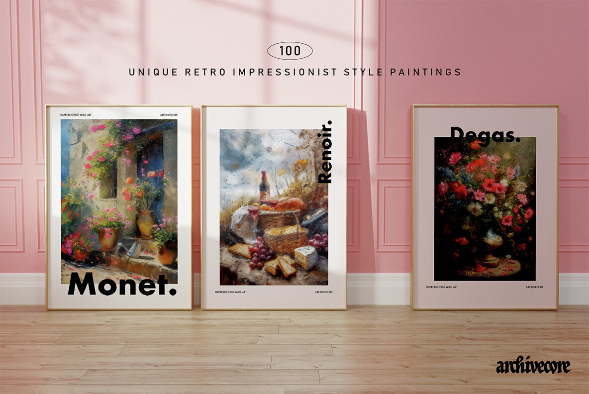 Impressionist  Still Life Backgrounds 2