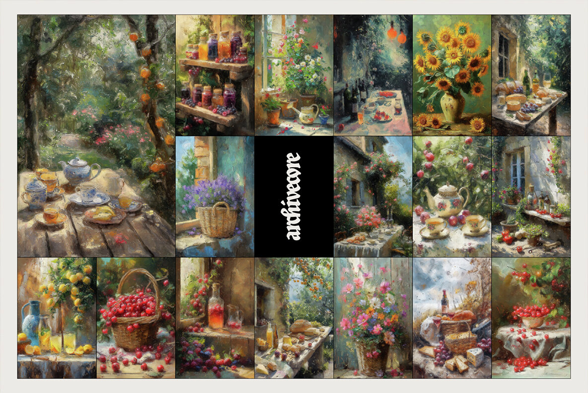 Impressionist  Still Life Backgrounds 11