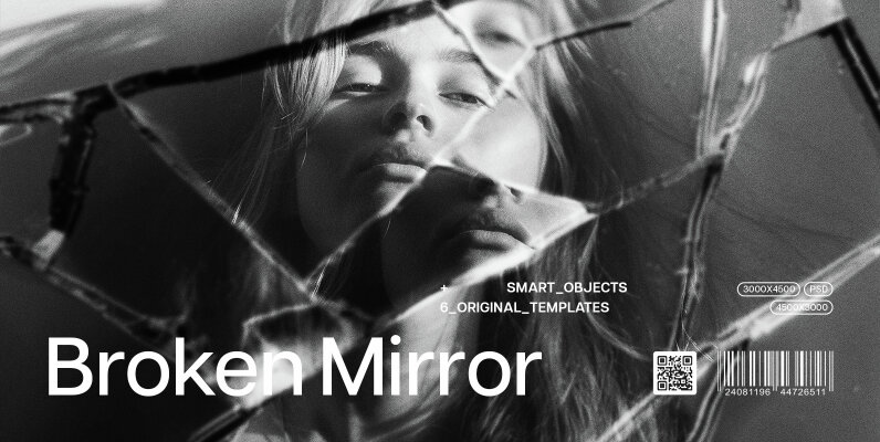 Broken Mirror Photo Effects