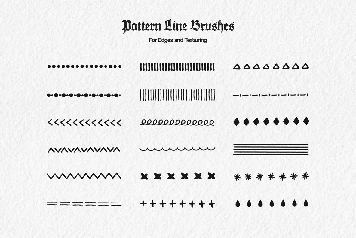 Illustrator Essential Liner Brushes 8