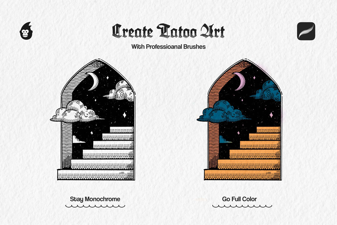 Procreate Essential Liner Brushes 4