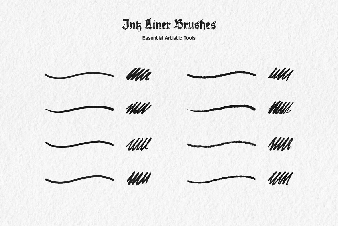 Procreate Essential Liner Brushes 5