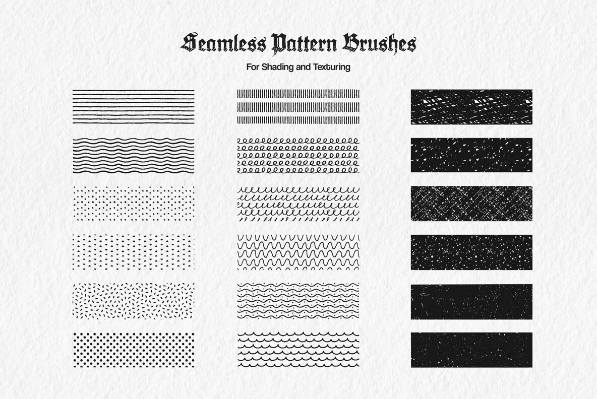 Photoshop Essential Liner Brushes 6