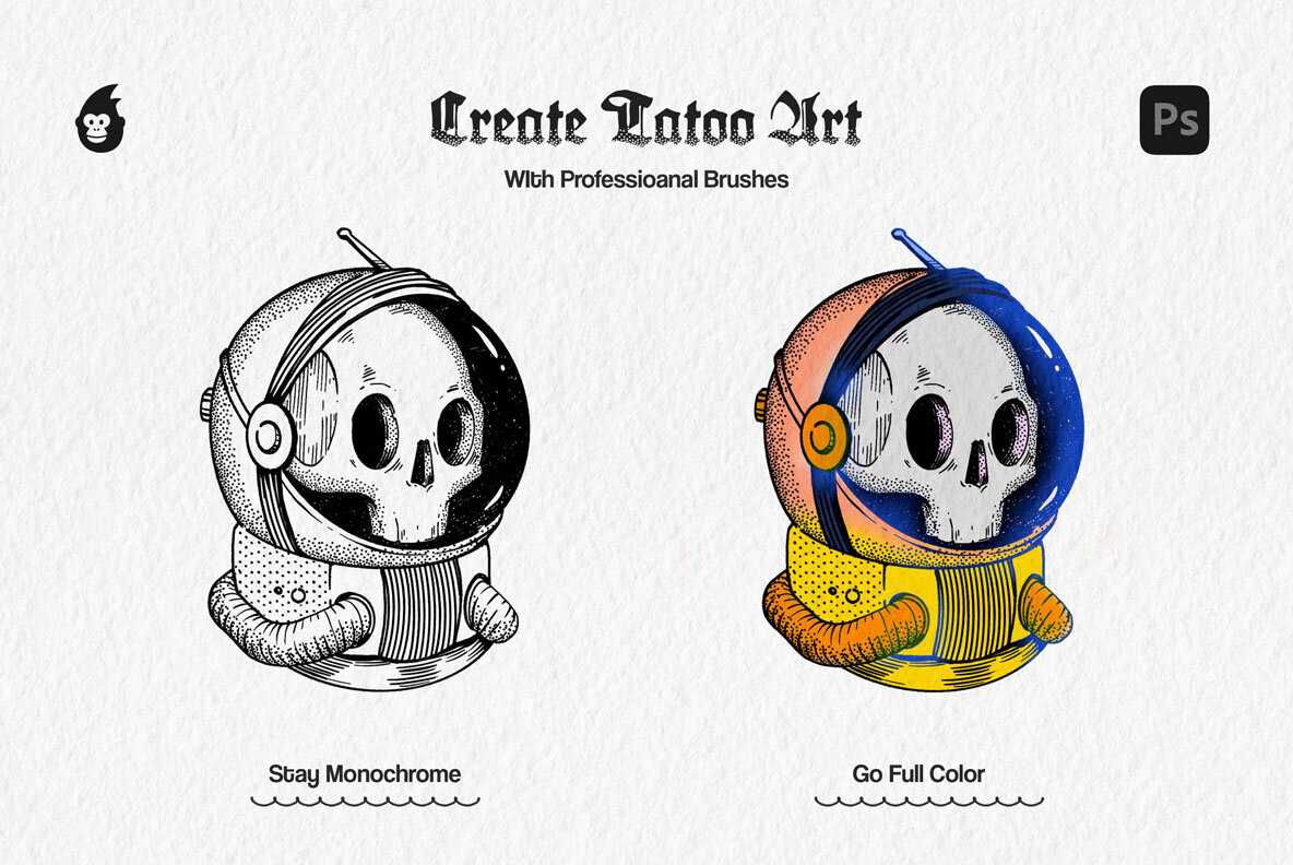 Photoshop Essential Liner Brushes 9