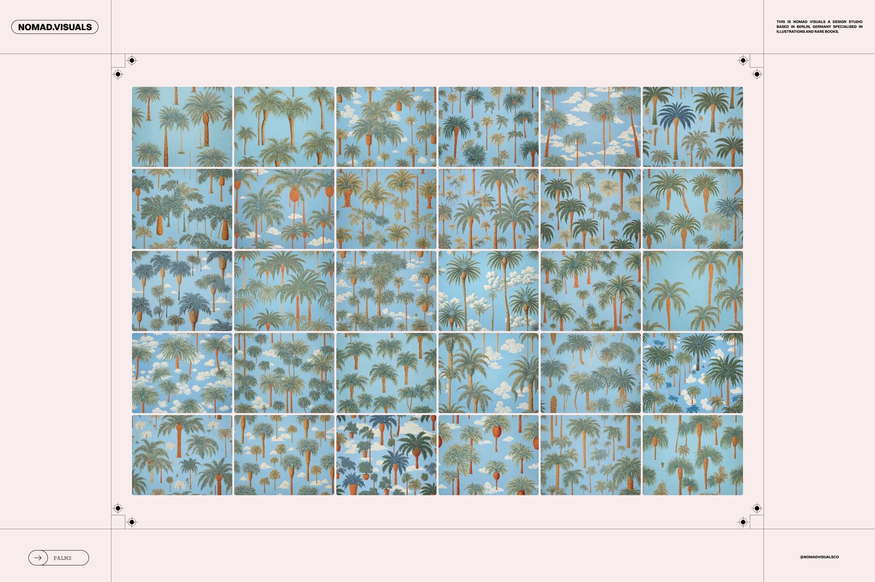 Palm Trees Illustrations 9