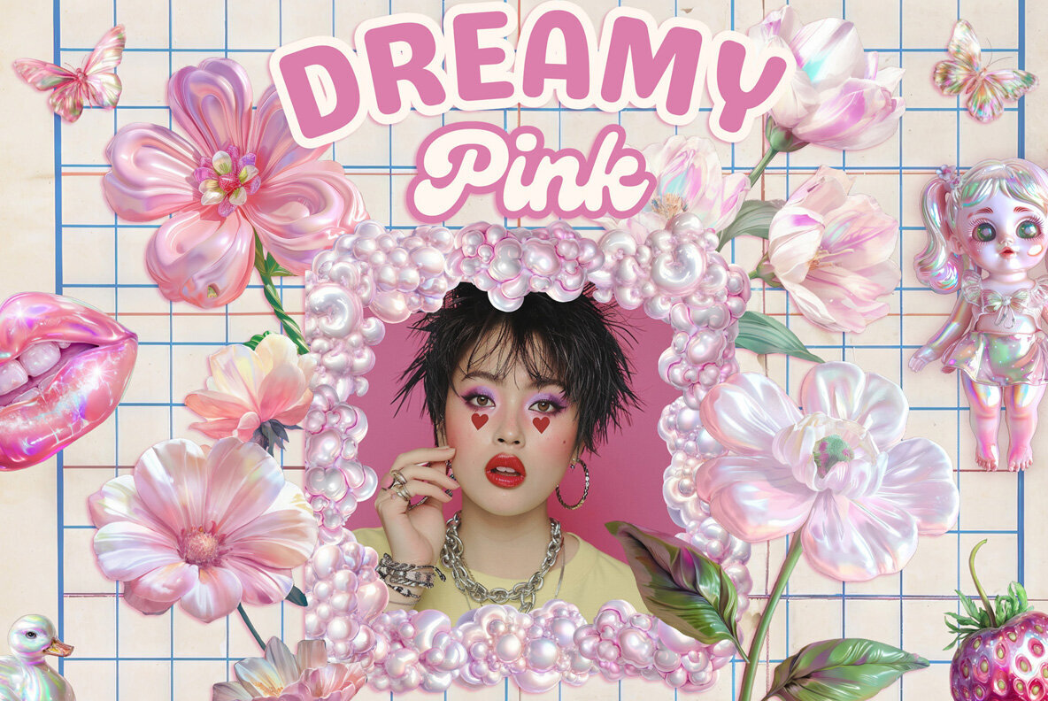 Dreamy Pink Collection 1